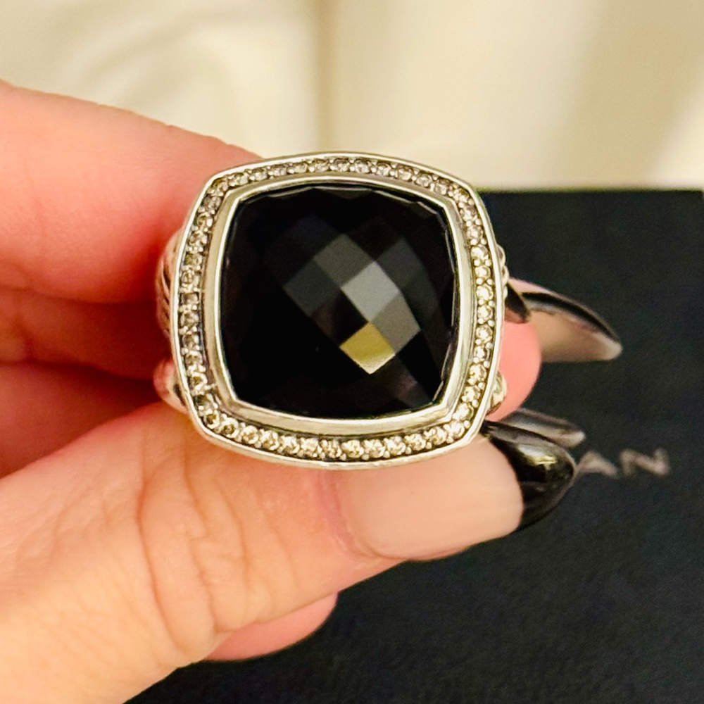 DAVID YURMAN 15mm Black Onyx Albion Ring